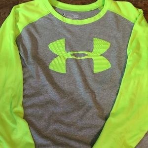 Boys Under Armour baseball Tee